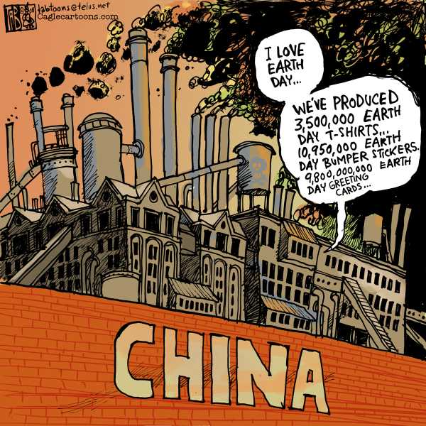 Editorial Cartoon by Tab (Thomas Boldt), Calgary Sun on Global Warming Accelerates