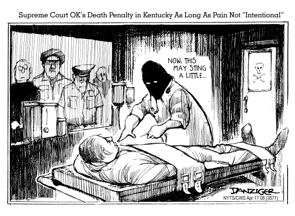 Editorial Cartoon by Jeff Danziger, CWS/CartoonArts Intl. on In Other News