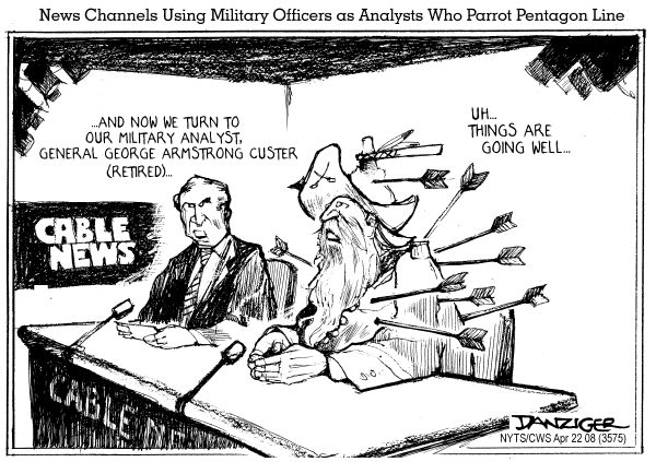 Editorial Cartoon by Jeff Danziger, CWS/CartoonArts Intl. on In Other News