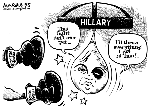 Editorial Cartoon by Jimmy Margulies, The Record, New Jersey on Campaign News