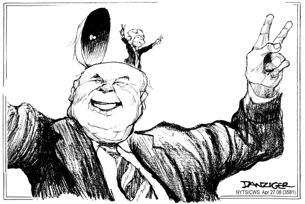 Editorial Cartoon by Jeff Danziger, CWS/CartoonArts Intl. on Campaign News