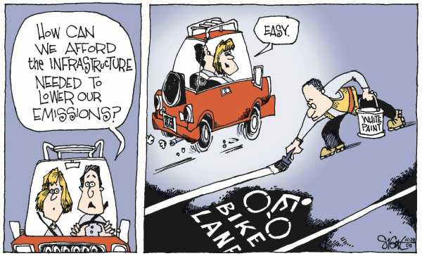 Editorial Cartoon by Signe Wilkinson, Philadelphia Daily News on Oil Prices Impacting Economy