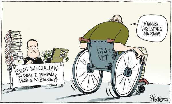 Editorial Cartoon by Signe Wilkinson, Philadelphia Daily News on In Other News