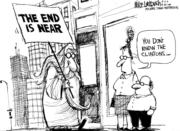 Editorial Cartoon by Mike Luckovich, Atlanta Journal-Constitution on In Other News