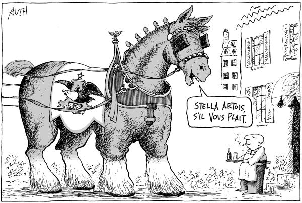 Editorial Cartoon by Tony Auth, Philadelphia Inquirer on In Other News