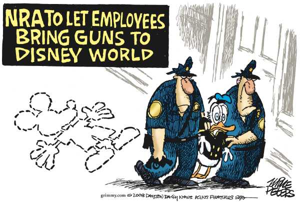 Editorial Cartoon by Mike Peters, Dayton Daily News on In Other News