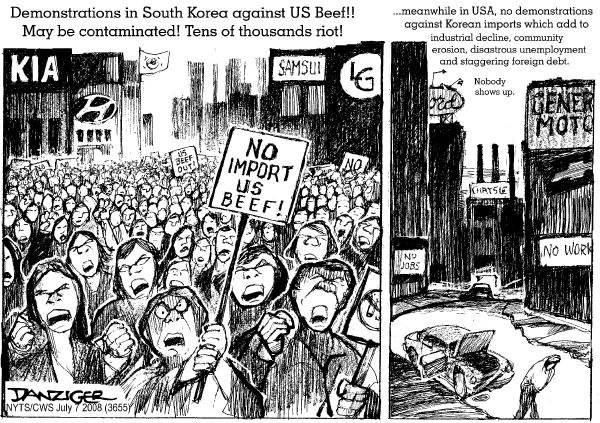 Editorial Cartoon by Jeff Danziger, CWS/CartoonArts Intl. on In Other News