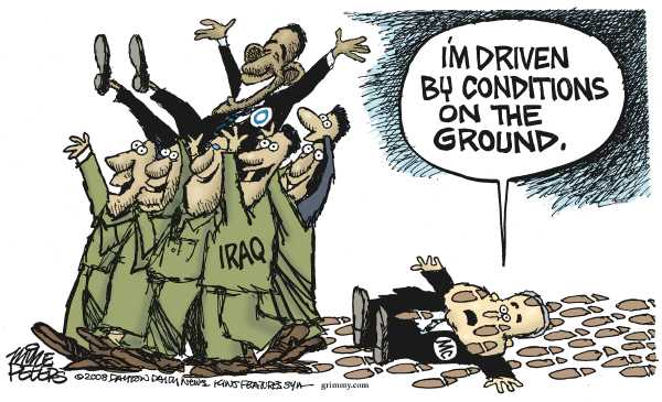 Editorial Cartoon by Mike Peters, Dayton Daily News on Campaign News