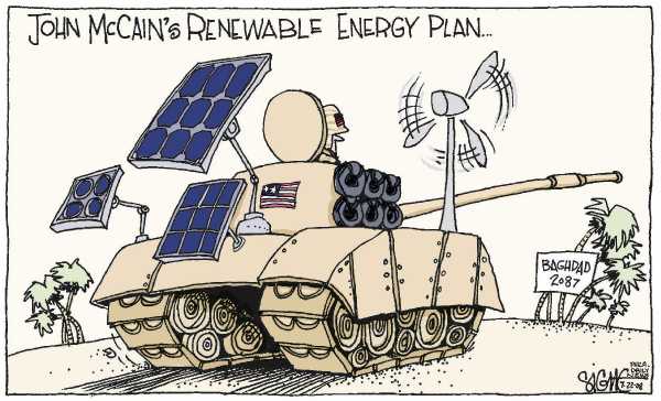 Editorial Cartoon by Signe Wilkinson, Philadelphia Daily News on Gore Makes Radical Appeal