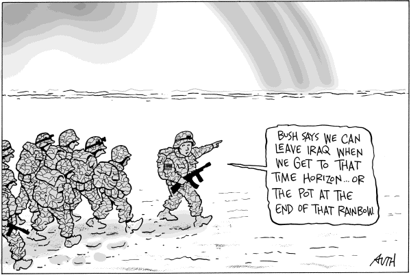 Editorial Cartoon by Tony Auth, Philadelphia Inquirer on Oil Supplies Sought