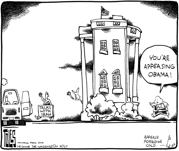 Editorial Cartoon by Tom Toles, Washington Post on Oil Supplies Sought