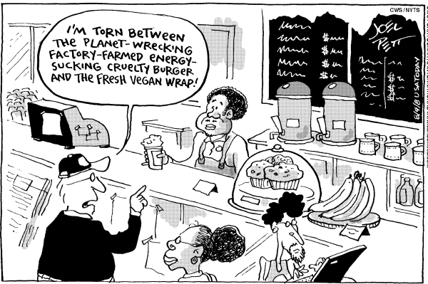Editorial Cartoon by Joel Pett, Lexington Herald-Leader, CWS/CartoonArts Intl. on Food Crisis Emerging