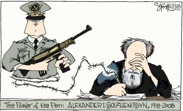 Editorial Cartoon by Signe Wilkinson, Philadelphia Daily News on In Other News