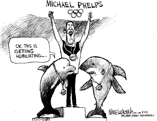 Editorial Cartoon by Mike Luckovich, Atlanta Journal-Constitution on In Other News