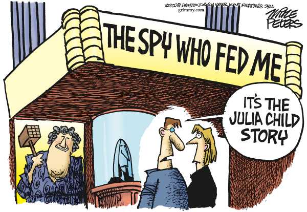Editorial Cartoon by Mike Peters, Dayton Daily News on In Other News