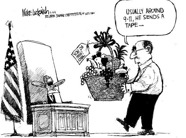 Editorial Cartoon by Mike Luckovich, Atlanta Journal-Constitution on In Other News