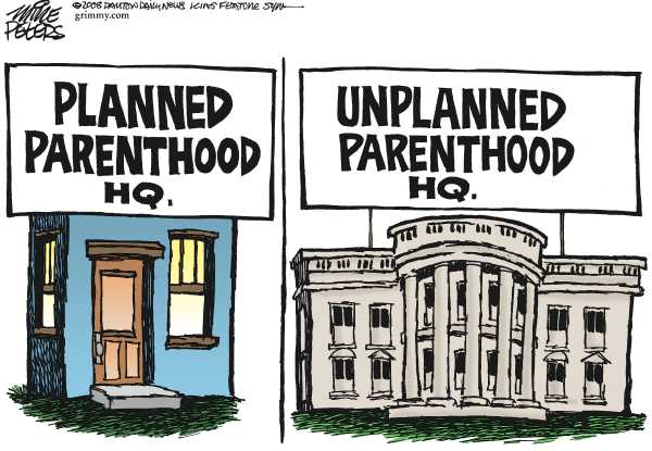 Editorial Cartoon by Mike Peters, Dayton Daily News on In Other News
