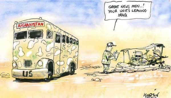 Editorial Cartoon by Alan Moir, Sydney Morning Herald, Australia on In Other News