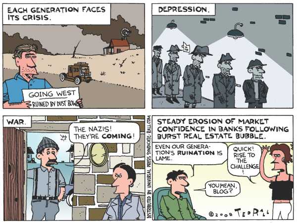 Editorial Cartoon by Ted Rall on In Other News