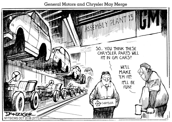 Editorial Cartoon by Jeff Danziger, CWS/CartoonArts Intl. on In Other News