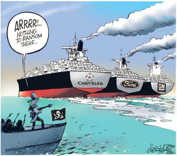 Editorial Cartoon by Patrick Corrigan, Toronto Star, Canada on In Other News