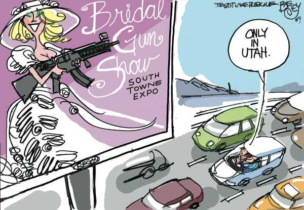 Political/Editorial Cartoon by Pat Bagley, Salt Lake Tribune on In Other News