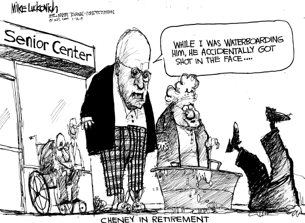 Political/Editorial Cartoon by Mike Luckovich, Atlanta Journal-Constitution on In Other News