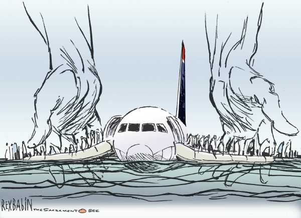 Political/Editorial Cartoon by Rex Babin, Sacramento Bee on In Other News