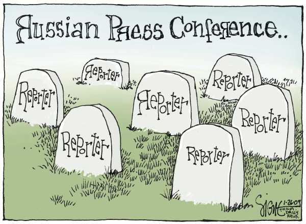 Political/Editorial Cartoon by Signe Wilkinson, Philadelphia Daily News on In Other News