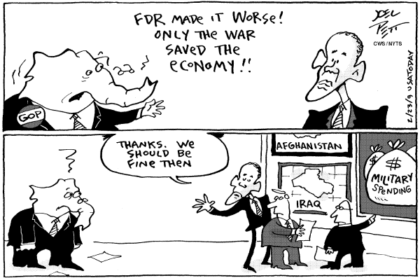 Political/Editorial Cartoon by Joel Pett, Lexington Herald-Leader, CWS/CartoonArts Intl. on Key Agreement Reached