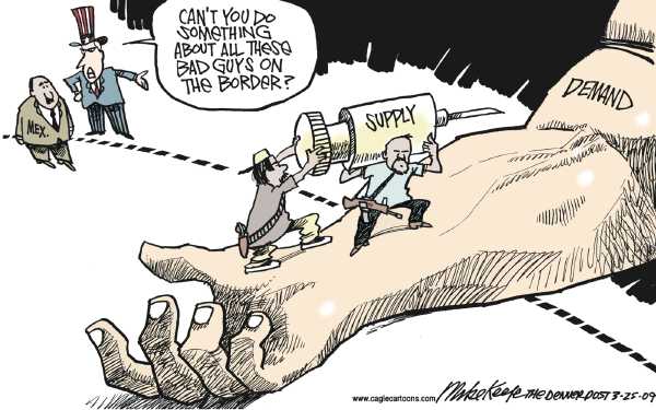 Political/Editorial Cartoon by Mike Keefe, Denver Post on In Other News