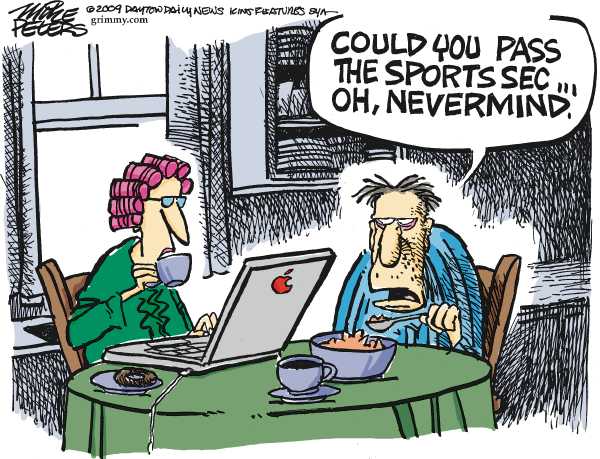 Political/Editorial Cartoon by Mike Peters, Dayton Daily News on In Other News
