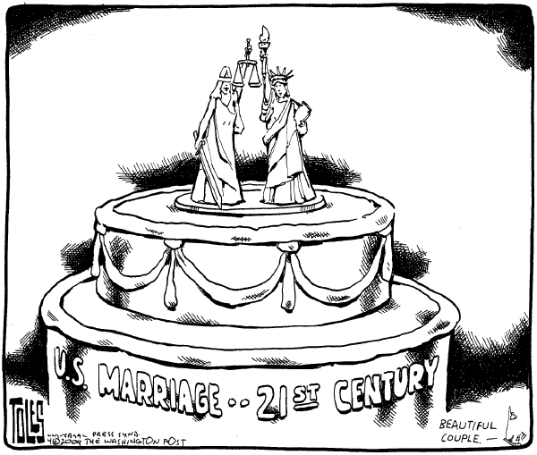 Political/editorial cartoon