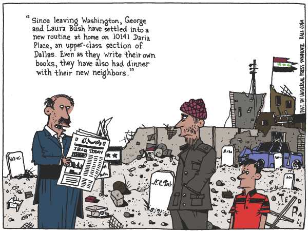 Political/Editorial Cartoon by Ted Rall on Torture Policy Shifts