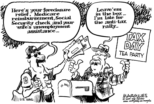 Political/Editorial Cartoon by Jimmy Margulies, The Record, New Jersey on GOP Ups the Ante