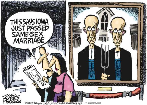 Political/Editorial Cartoon by Mike Peters, Dayton Daily News on In Other News