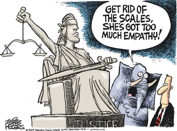 Political/Editorial Cartoon by Mike Peters, Dayton Daily News on Torture Prosecutions Unlikely