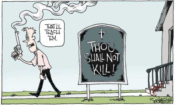 Political/editorial cartoon