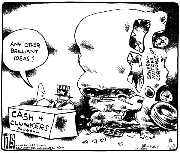 Political/editorial cartoon