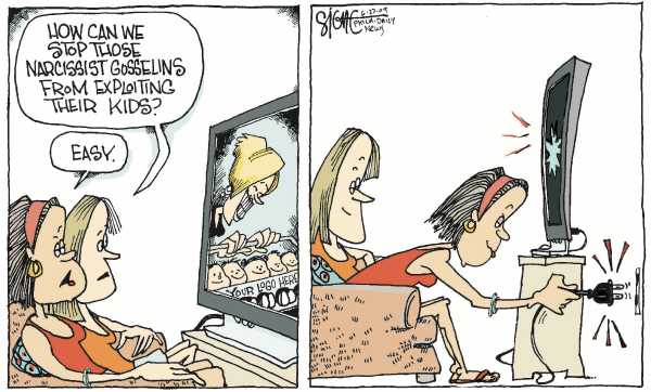 Political/Editorial Cartoon by Signe Wilkinson, Philadelphia Daily News on In Other News