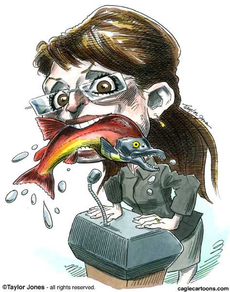 Political/editorial cartoon