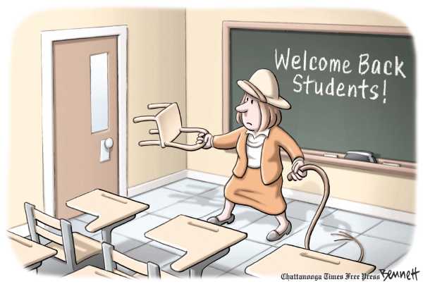 Political/Editorial Cartoon by Clay Bennett, Chattanooga Times Free Press on In Other News