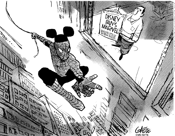 Political/Editorial Cartoon by Brian Gable, The Globe and Mail, Toronto, Canada on In Other News