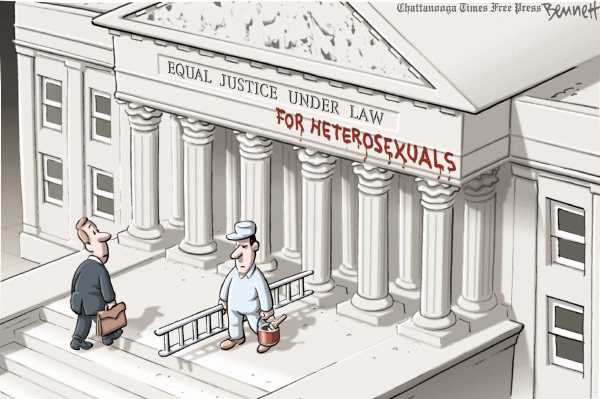 Political/Editorial Cartoon by Clay Bennett, Chattanooga Times Free Press on In Other News