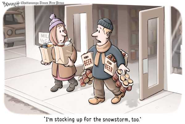 Political/Editorial Cartoon by Clay Bennett, Chattanooga Times Free Press on In Other News
