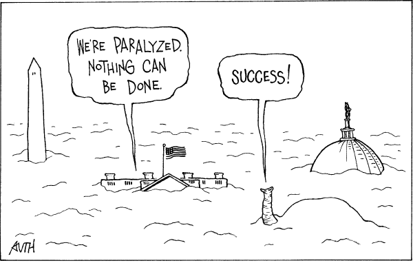 Political/editorial cartoon