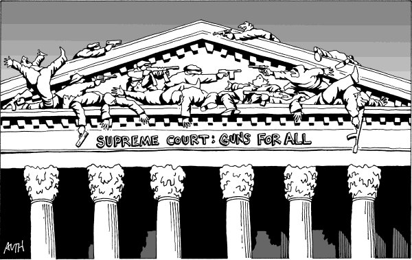 Political/Editorial Cartoon by Tony Auth, Philadelphia Inquirer on In Other News
