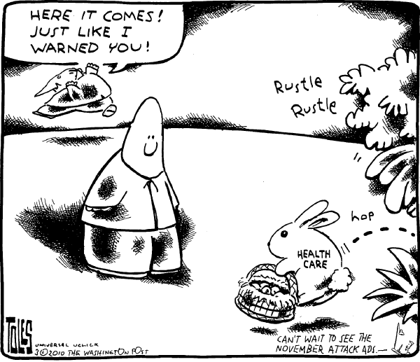 Political/editorial cartoon