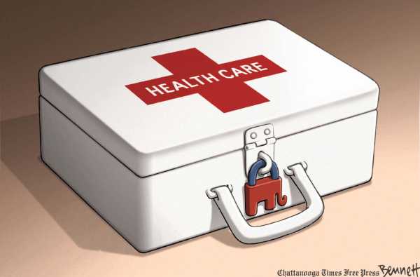 Political/Editorial Cartoon by Clay Bennett, Chattanooga Times Free Press on Republican Plan Defeated
