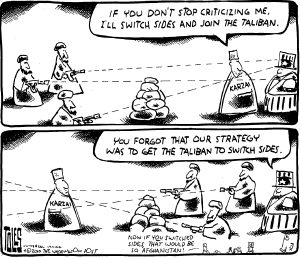 Political/Editorial Cartoon by Tom Toles, Washington Post on Obama Eyes Iran